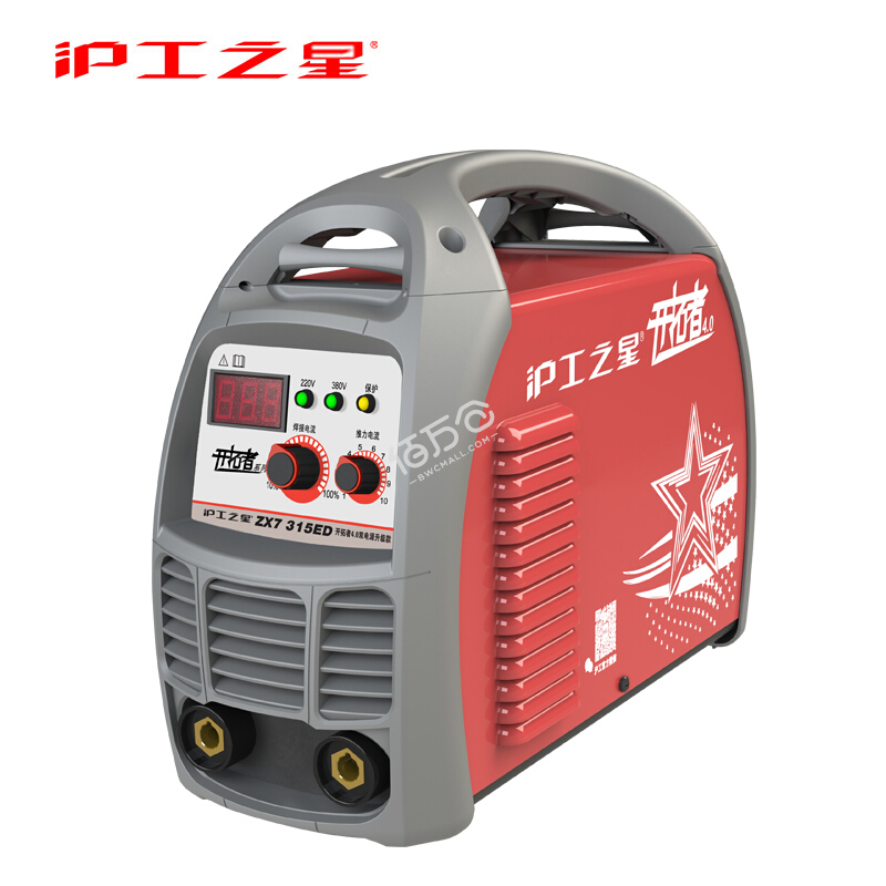 沪工电焊机zx7-315ed两用220v380v双电压手提式逆变直流铜芯家用电